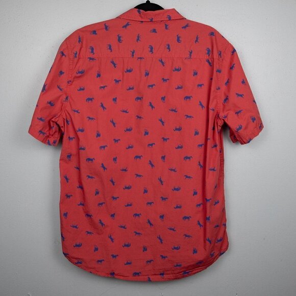 Matilda Jane High Horse red button down shirt-L - Picture 4 of 4
